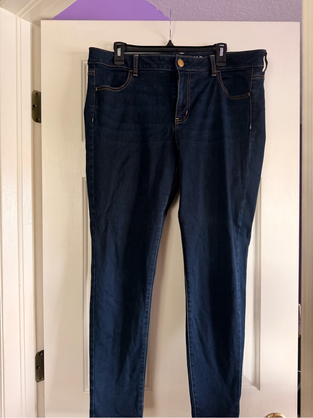 American Eagle Outfitters Dark Indigo Skinny Jeans